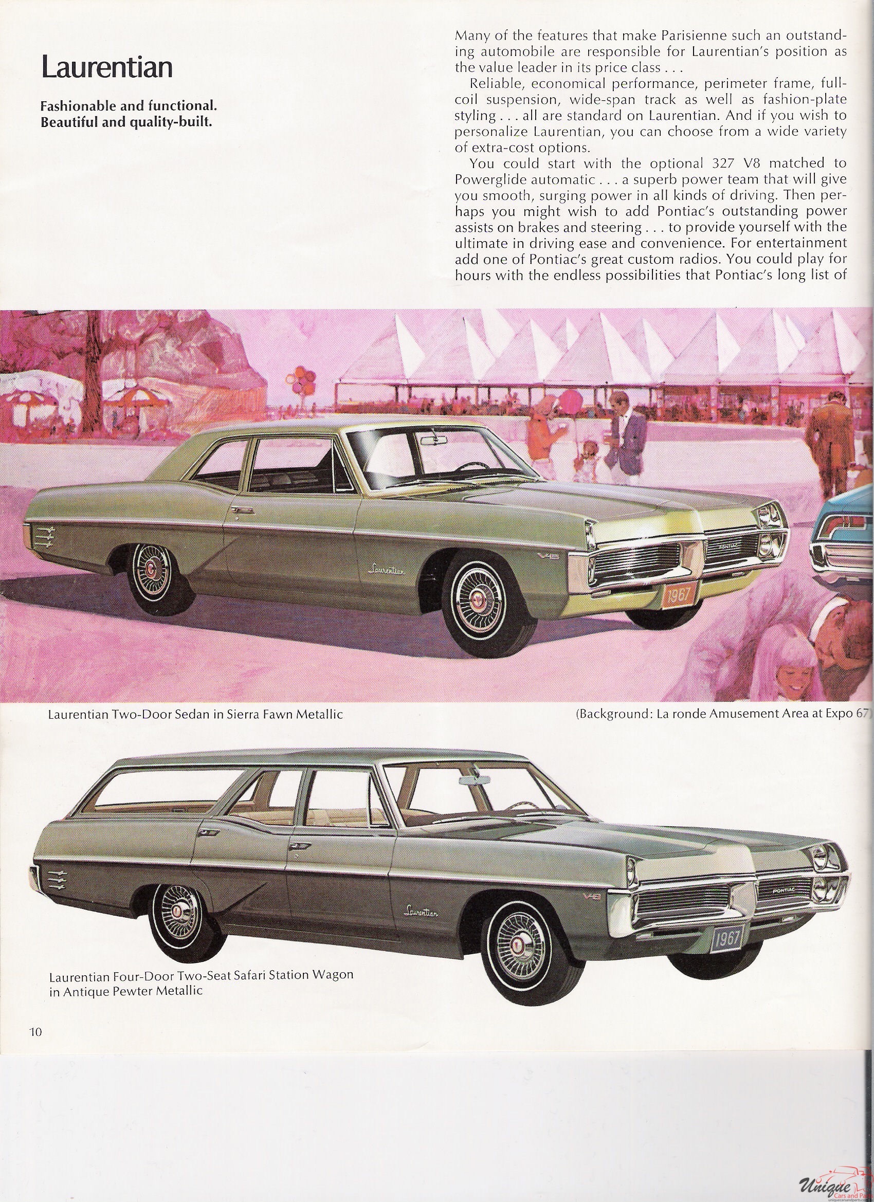 1967 Pontiac Canadian Brochure Page 8